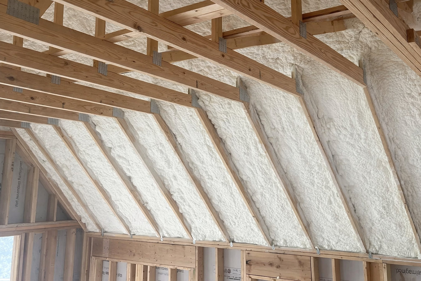 Closed-cell foam insulation